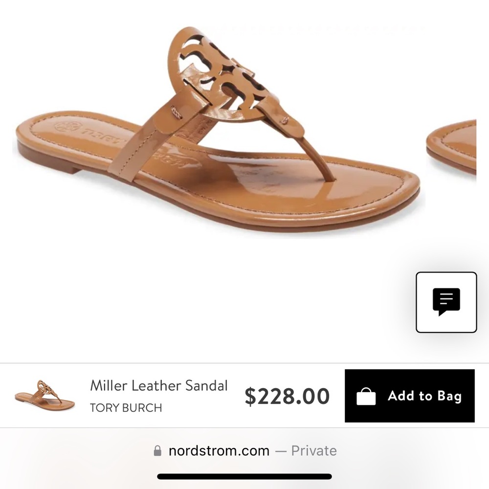 Tory Burch miller sandal